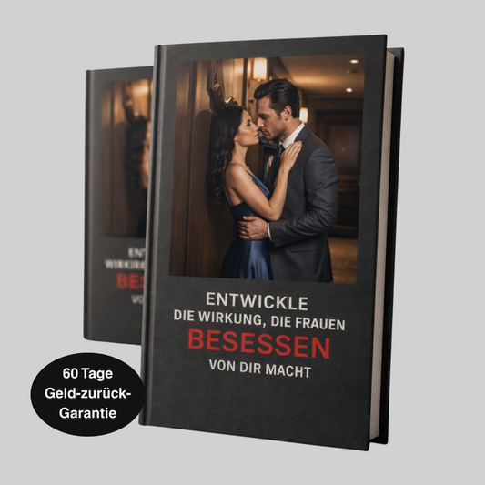 Ein Buch auf dem ein Mann und eine Frau in einem Flur abgebildet sind. Sie stehen innig zueinander, sie mit dem Rücken an die Wand gelehnt.